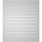 Ekena Millwork Vertical Surface Mount PVC Gable Vent: Functional, w/ 2"W x 1-1/2"P Brickmould Frame, 30"W x 34"H GVPVE30X3402SF - alternate 2